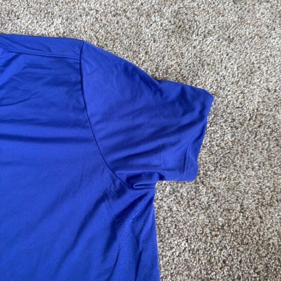 Nike Women's T-Shirt Blue Dri-Fit Size M - Picture 5 of 8